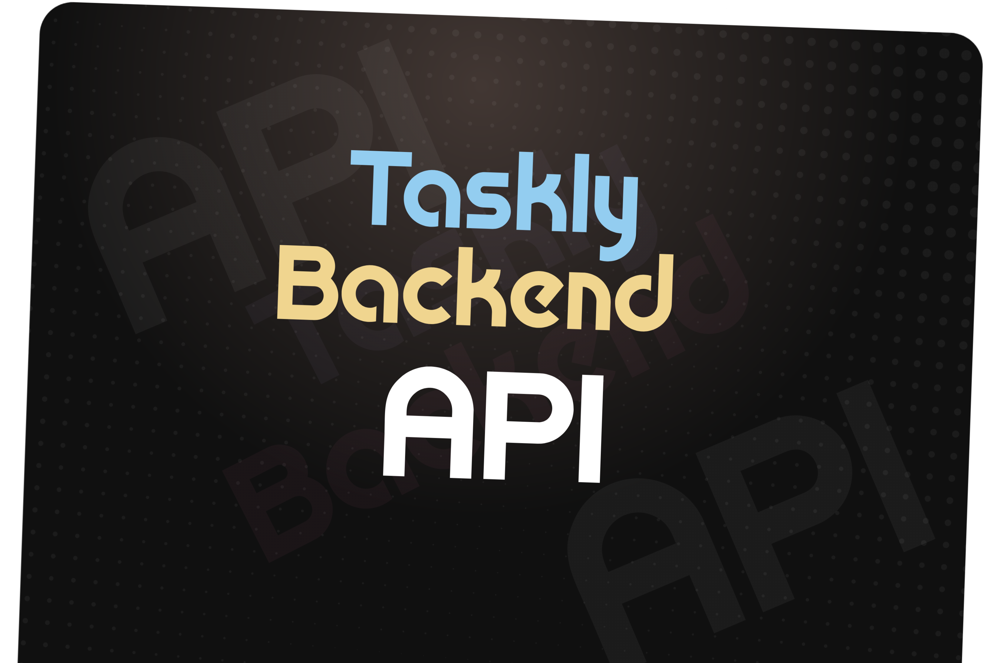 Taskly Backend Project